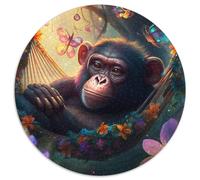 Jigsaw Puzzles 1000 Pieces for Adults Beautiful Monkey Paper Jigsaw Puzzles Making It A Great Gift for Family Fun 1000pcs (67.5x67.5cm)