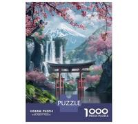 Jigsaw Puzzles 1000 Pieces for Adults Beautiful View in The Lake Jigsaw for Adults Fun Games Presents for Women Help The Brain Exercise 70x50cm/1000pcs