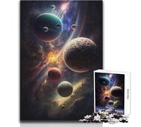 Jigsaw Puzzles 1000 Pieces for Adults Beyond The Milky Way Enjoy Gentle Leisure Relaxation Stable Fit Accurate Cutting Toy Size 38x26cm