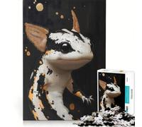 Jigsaw Puzzles 1000 Pieces for Adults Black And Gold Creature Animal, DIY Toys, Fun Activities at Home, Deal As Gifts for The Whole Family 38x52cm