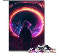 Jigsaw Puzzles 1000 Pieces for Adults Black Hole Art Jigsaw Made of Wood, DIY Decoration Brain Challenging 1000pcs(50x75cm)
