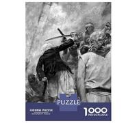Jigsaw Puzzles 1000 Pieces for Adults Blackbeards Last Fight Jigsaws for Adults Fun Games Stress Reliever Help The Brain Exercise 52x38cm/1000pcs