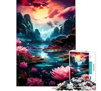 Jigsaw Puzzles 1000 Pieces for Adults Bloom after Noir Family Games Brain Intelligence Challenge Addictive Toys Great Gifts For Family Fun (size 38x26cm)