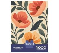 Jigsaw Puzzles 1000 Pieces for Adults Boho Minimalist Floral Art Jigsaw Puzzle DIY Toys But Fun And Humorous Deal As Gifts for The Whole Family 38x26cm/1000pcs