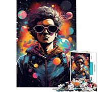 Jigsaw Puzzles 1000 Pieces for Adults Boy Is Far Out Puzzle for Adults Brain Teaser Game A Work of Art for Birthday, Chrismas (Size 38x52cm)