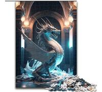 Jigsaw Puzzles 1000 Pieces for Adults Brave Dragon 1000 Piece Jigsaw Puzzle Toys Gift Educational Intellectual Decompressing Fun Family Game Size 50X75CM