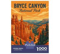 Jigsaw Puzzles 1000 Pieces for Adults Bryce Canyon National Park Jigsaw for Adults Relaxing Games Difficult Challenge for Birthday, Chrismas 52x38cm/1000pcs