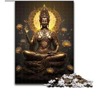 Jigsaw Puzzles 1000 Pieces for Adults Buddha Jigsaw Challenging DIY Art for Enthusiasts, for Relaxation (size : 26x38cm)