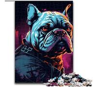 Jigsaw Puzzles 1000 Pieces for Adults Bulldog Jigsaw Challenging DIY Art for Enthusiasts, for Relaxation (size : 26x38cm)