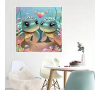 Jigsaw Puzzles 1000 Pieces for Adults Cartoon Animal Turtle, Fun Challenging Jigsaws for adults 1000 Piece, Puzzle Educational Games for Families, Home Decoration puzzles