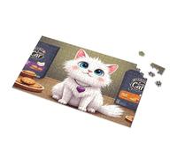 Jigsaw Puzzles 1000 Pieces For Adults Cat Treats And Cookies: A Sweet Delight For Furry Friends Picture Puzzle Toys & Games Jigsaw Puzzles 1000 Pieces(500PCS)