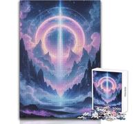 Jigsaw Puzzles 1000 Pieces for Adults Celestial Convergence Enjoy Gentle Leisure Relaxation Stable Fit Accurate Cutting Toy Size 50x75cm