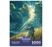 Jigsaw Puzzles 1000 Pieces for Adults Celestial Guardian Jigsaws for Adults Family Games Stress Reliever Stress Reduction Gifts 52x38cm/1000pcs