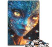 Jigsaw Puzzles 1000 Pieces for Adults Celestial Oracle︰ The Cosmic Witness Wall Decoration for Educational Game Gifts for Women Men 38x52cm