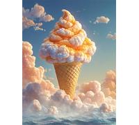 Jigsaw Puzzles 1000 Pieces for Adults, Challenging & Brainteasing Adult Jigsaw Puzzles 1000 pieces, Difficult Puzzles, For Men/Women Dessert Cloud