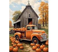 Jigsaw Puzzles 1000 Pieces for Adults, Challenging & Brainteasing Adult Jigsaw Puzzles 1000 pieces, Difficult Puzzles, For Men/Women Autumn Pumpkin Carriage