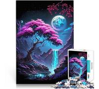Jigsaw Puzzles 1000 Pieces for Adults Cherry Blossom Bliss Brain intelligence challenge addictive toys is ideal as gifts for the whole family 50x70cm