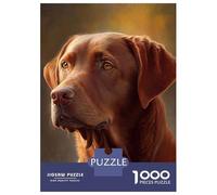 Jigsaw Puzzles 1000 Pieces for Adults Chesapeake Bay Retriever Jigsaws for Adults Fun Games A Work of Art Deal As Gifts for The Whole Family 70x50cm/1000pcs