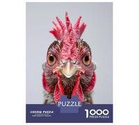 Jigsaw Puzzles 1000 Pieces for Adults Chicken Face Jigsaw for Adults Anti-Stress Toys Birthday Present Stress Reduction Gifts 52x38cm/1000pcs