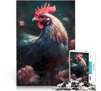Jigsaw Puzzles 1000 Pieces for Adults Chicken Mythical realm Educational Games Every Piece is Unique - Challenging Family Fun Game 50x70cm