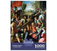 Jigsaw Puzzles 1000 Pieces for Adults Christ Falling by Raphael Puzzles for Adults Fun Games Improve Memory Deal As Gifts for The Whole Family 52x38cm/1000pcs