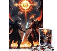 Jigsaw Puzzles 1000 Pieces for Adults Clash of Eternals Toy Wall Decor Gifts for Women Men Relaxing Games Artists Collection, Fine Art Size 38x52cm