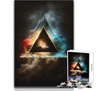 Jigsaw Puzzles 1000 Pieces for Adults Clouded Convergence Enjoy Gentle Leisure Relaxation Stable Fit Accurate Cutting Toy Size 50x75cm