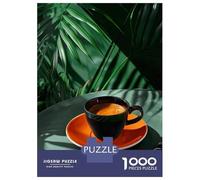 Jigsaw Puzzles 1000 Pieces for Adults Coffee Drink Puzzle for Adults Hands-on Game Improve Memory Deal As Gifts for The Whole Family 52x38cm/1000pcs