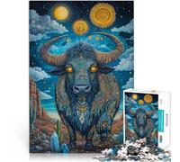 Jigsaw Puzzles 1000 Pieces for Adults Colored yak Help the brain exercise addictive toys to cultivate patience Gifts Ideas 26x38cm