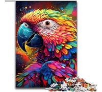 Jigsaw Puzzles 1000 Pieces for Adults Colorful Art Parrot Jigsaws 1000 Pieces for Adults Family Interaction & Brain Challenge, Family Activity Challenge (Szie 26x38cm)