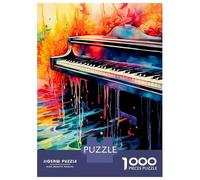 Jigsaw Puzzles 1000 Pieces for Adults Colorful Piano Adult Puzzles Toy Wall Decor But Fun And Humorous Help The Brain Exercise 52x38cm/1000pcs