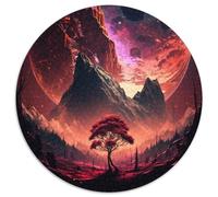 Jigsaw Puzzles 1000 Pieces for Adults Colorful Planet Mountains Jigsaw Puzzles Brain Teaser & Home Decor, Perfect 1000pcs (67.5x67.5cm)