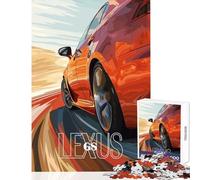 Jigsaw Puzzles 1000 Pieces for Adults Cool Cars Educational Toy Gift For Birthdays Relaxing Games Artists Collection, Fine Art Size 38x52cm