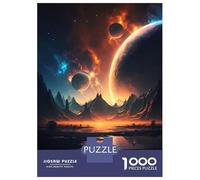 Jigsaw Puzzles 1000 Pieces for Adults Cosmic Horizon Landscape Puzzle for Adults Hands-on Game Improve Memory Deal As Gifts for The Whole Family 70x50cm/1000pcs