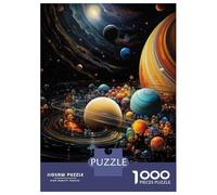 Jigsaw Puzzles 1000 Pieces for Adults Cosmic Planets in Space-2 Puzzle for Adults Hands-on Game Improve Memory Deal As Gifts for The Whole Family 52x38cm/1000pcs
