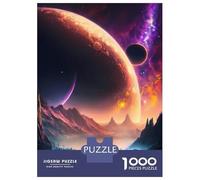 Jigsaw Puzzles 1000 Pieces for Adults Cosmos Unveiled Landscape Adult Jigsaw Relax Games Difficult Challenge Help The Brain Exercise 52x38cm/1000pcs