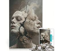 Jigsaw Puzzles 1000 Pieces for Adults Cracked Souls Ascend, Educational Toy, Difficult Hard, for Birthday, Chrismas 38x26cm