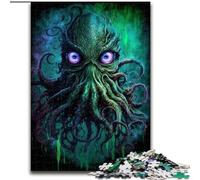 Jigsaw Puzzles 1000 Pieces for Adults Cthulhu Jigsaw Puzzles for Adults 1000 Engaging Family Game Night Activity (Size 50x75cm)