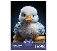 Jigsaw Puzzles 1000 Pieces for Adults Cute Duckling And Macarons Puzzles for Adults Family Games Wall Decoration Stress Reduction Gifts 52x38cm/1000pcs