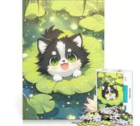 Jigsaw Puzzles 1000 Pieces for Adults Cute Paw Fluffy Dog, Impossible Game, Challenging To Complete, for Is Ideal As A Gift 50x75cm