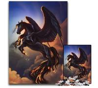 Jigsaw Puzzles 1000 Pieces for Adults Dark Pegasus Challenging Puzzles for Teenagers Teens Ideal Birthday 1000 PCS(75x50cm)