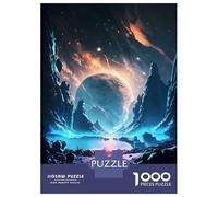 Jigsaw Puzzles 1000 Pieces for Adults Dawn Cosmic Symphony Jigsaw Puzzle DIY Toys But Fun And Humorous Deal As Gifts for The Whole Family 52x38cm/1000pcs