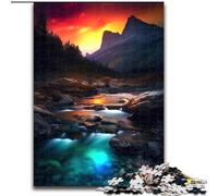Jigsaw Puzzles 1000 Pieces for Adults Deadly Falls Made of Wood, for Ages 14+ 50x75cm Challenging & Entertaining, Family Activity