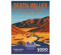 Jigsaw Puzzles 1000 Pieces for Adults Death Valley National Park Jigsaw for Adults Fun Games Presents for Women Help The Brain Exercise 52x38cm/1000pcs