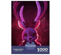 Jigsaw Puzzles 1000 Pieces for Adults Deer Legend Jigsaw Puzzle DIY Toys But Fun And Humorous Deal As Gifts for The Whole Family 38x26cm/1000pcs