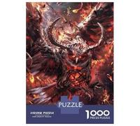 Jigsaw Puzzles 1000 Pieces for Adults Demonic Owl From Hell Jigsaw Puzzle DIY Toys But Fun And Humorous Deal As Gifts for The Whole Family 70x50cm/1000pcs