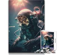 Jigsaw Puzzles 1000 Pieces for Adults Diving Into The Unknown Enjoy Gentle Leisure Relaxation Stable Fit Accurate Cutting Toy Size 50x75cm