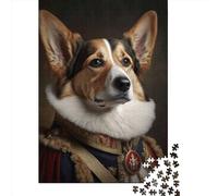 Jigsaw Puzzles 1000 Pieces for Adults Dog in Military Uniform 7 Jigsaw Puzzles 1000 Pieces for Adults 1000pcs (38x26cm)