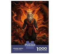 Jigsaw Puzzles 1000 Pieces for Adults Dragon Master's Legend Jigsaws for Adults Relax Games Improve Memory Stress Reduction Gifts 38x26cm/1000pcs