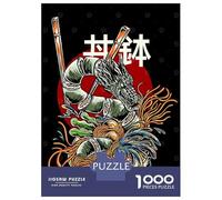 Jigsaw Puzzles 1000 Pieces for Adults Dragon Ramen Vintage Adult Puzzles Toy Wall Decor But Fun And Humorous Help The Brain Exercise 70x50cm/1000pcs